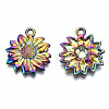 Rainbow Color Alloy Pendants X-PALLOY-S180-029-RS-2