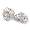 Non-Tarnish 304 Stainless Steel Stud Earrings EJEW-H013-37P-2