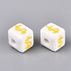 Handmade Porcelain Beads PORC-N012-13F-2