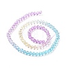 Transparent Glass Beads Strands GLAA-L045-02A-03-5