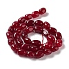 Natural White Jade Beads Strands G-E614-B01-07-2