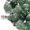 Natural Green Aventurine Pendants G-B127-03P-12-1