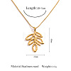 304 Stainless Steel Pendant Necklaces WGB72CB-02-1