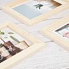 Wooden Painting Frames TOOL-WH0118-18-5