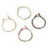 4Pcs 4 Colors Bohemian Cotton Cord Braided Bracelets BJEW-TA0001-26-2