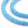 Handmade Polymer Clay Bead Strands CLAY-T002-4mm-65-3