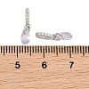 SHEGRACE Brass Micro Pave Cubic Zirconia Charms XGRQ5K115-824P-B-3