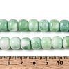 Ombre Effect Dyed Glass Beads Strands GLAA-N067-01A-18-4
