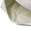 Rectangle PU Leather Cosmetic Storage Zipper Bag AJEW-K039-01A-3