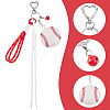 1Pc Sports ThemePU Leather Keychains KEYC-SP0001-67E-5
