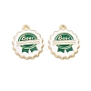 Alloy Enamel Pendants FIND-H020-01A-G-1