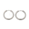 202 Stainless Steel Huggie Hoop Earrings X-EJEW-F111A-20mm-P01-4