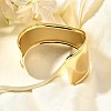 Rack Plating Brass Cuff Bangles BJEW-A137-02G-4