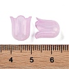 Transparent Acrylic Beads Caps OACR-B022-01A-3