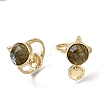 Brass Cuff Rings for Women GG-CBA7610-10G-07-4