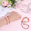 1 Strand Natural Ferruginous Quartz Beads Strands G-DR0001-03-3