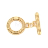 Brass Toggle Clasps KK-A223-18G-1