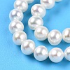 Natural Cultured Freshwater Pearl Beads Strands PEAR-N016-04B-4