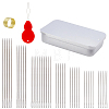 304 Stainless Steel Knitting Needles Kits DIY-CY0004-15-7