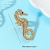 Zinc Alloy Rhinestone Cuff Open Rings for Women RS1336-3-2