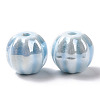 Handmade Pearlized Porcelain Beads PORC-G010-01B-3