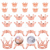 26Pcs 4 Styles Crown Alloy Display Stands for Gemstone FIND-AR0006-93RG-1