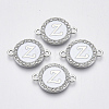 Alloy Enamel Links Connectors ENAM-TAC0003-01S-04Z-1