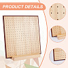 1 Set Handcrafted Wood Crochet Blocking Board with Grids and Rectangle Base FIND-CA0004-63-6