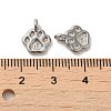 304 Stainless Steel Charms STAS-I203-39P-3