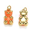 Real 18K Gold Plated Brass Pendants KK-L206-001C-G-2