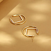 304 Stainless Steel Hoop Earrings WG456FB-01-4
