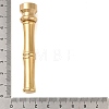 Golden Tone Brass Wax Seal Stamp Head with Bamboo Stick Shaped Handle STAM-K001-05G-T-4