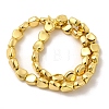 Electroplate Glass Beads Strands EGLA-F166-06G-2