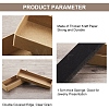 Paper Cardboard Bracelet Boxes CBOX-WH0004-09-5