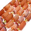 Natural Weathered Agate Beads Strands G-A321-F02-01B-2