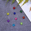 800Pcs 10 Colors Spray Painted Crackle Glass Beads CCG-CJ0001-02-7