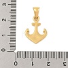Ion Plating(IP) 304 Stainless Steel Micro Pave Cubic Zirconia Pendants STAS-D112-03G-05-3