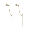 Brass Cuff Earrings EJEW-JE04587-4
