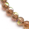 Synthetic Moonstone Beads Strands LS-G-F143-8mm-08-3