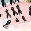 100Pcs Awareness Ribbon Nylon Lapel Pin Backs for Backpack Clothes JEWB-GL0001-03A-5
