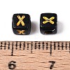 Opaque Acrylic Beads SACR-T035-20S-1-3