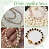   80Pcs 8 Styles Long-Lasting Plated Hollowed Brass Beads KK-PH0006-75-6