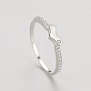 925 Sterling Silver Micro Pave Cubic Zirconia Finger Rings for Women FS-WGD3007-05-2
