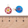 Handmade Lampwork Pendants PALLOY-JF05245-4