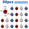 30Pcs 3 Colors Alloy Charms FIND-YW0005-39-2