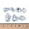 Pearlized Opaque Acrylic Beads OACR-T029-04G-3