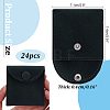 Velvet Jewelry Flap Pouches with Snap Button X-TP-WH0007-10B-2