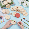 Wood Wheel DIY-WH0591-512-3