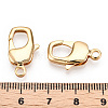 Brass Lobster Claw Clasps X-KK-N254-19G-3