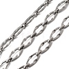304 Stainless Steel Dapped Chains CHS-Z007-18P-1